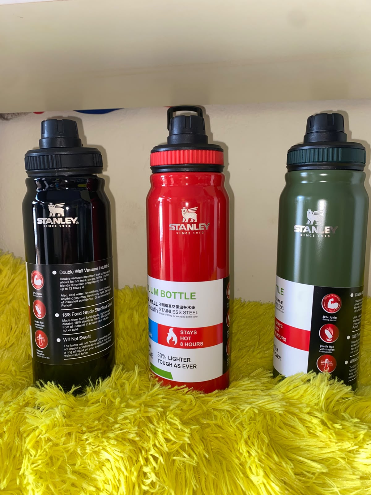 Botella térmica estilo Stanley